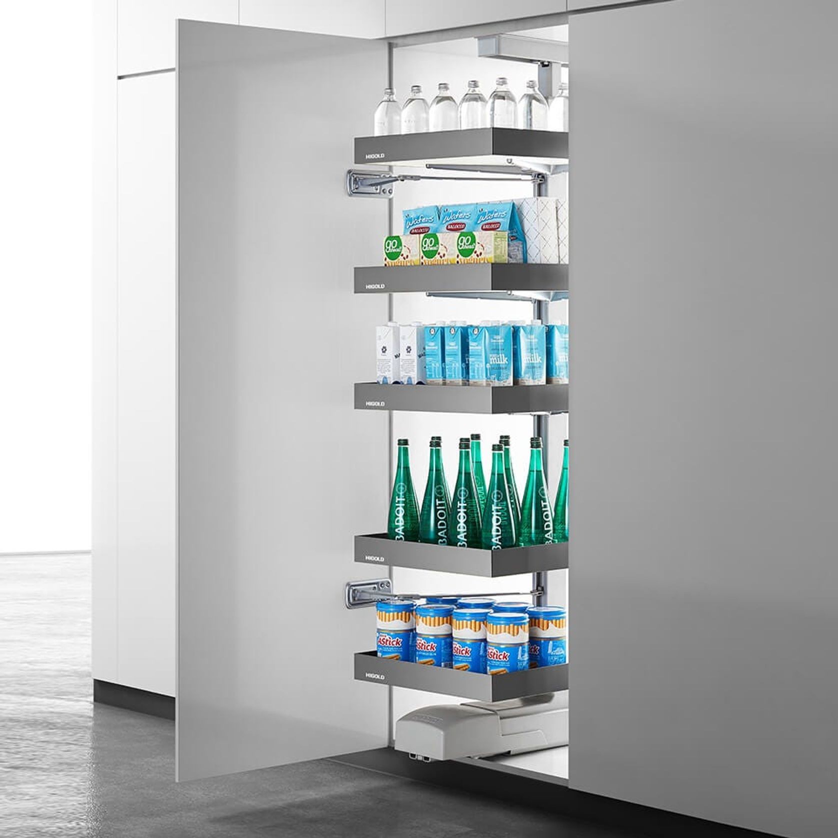Shearer Galaxy Pantry Unit with Soft Close 600mm gallery detail image