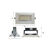 Recessed Rectangular Shop Downlight gallery detail image