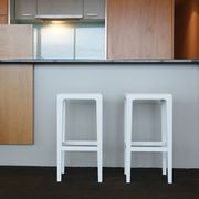 Rioja Kitchen Stool - White Painted - by TON gallery detail image