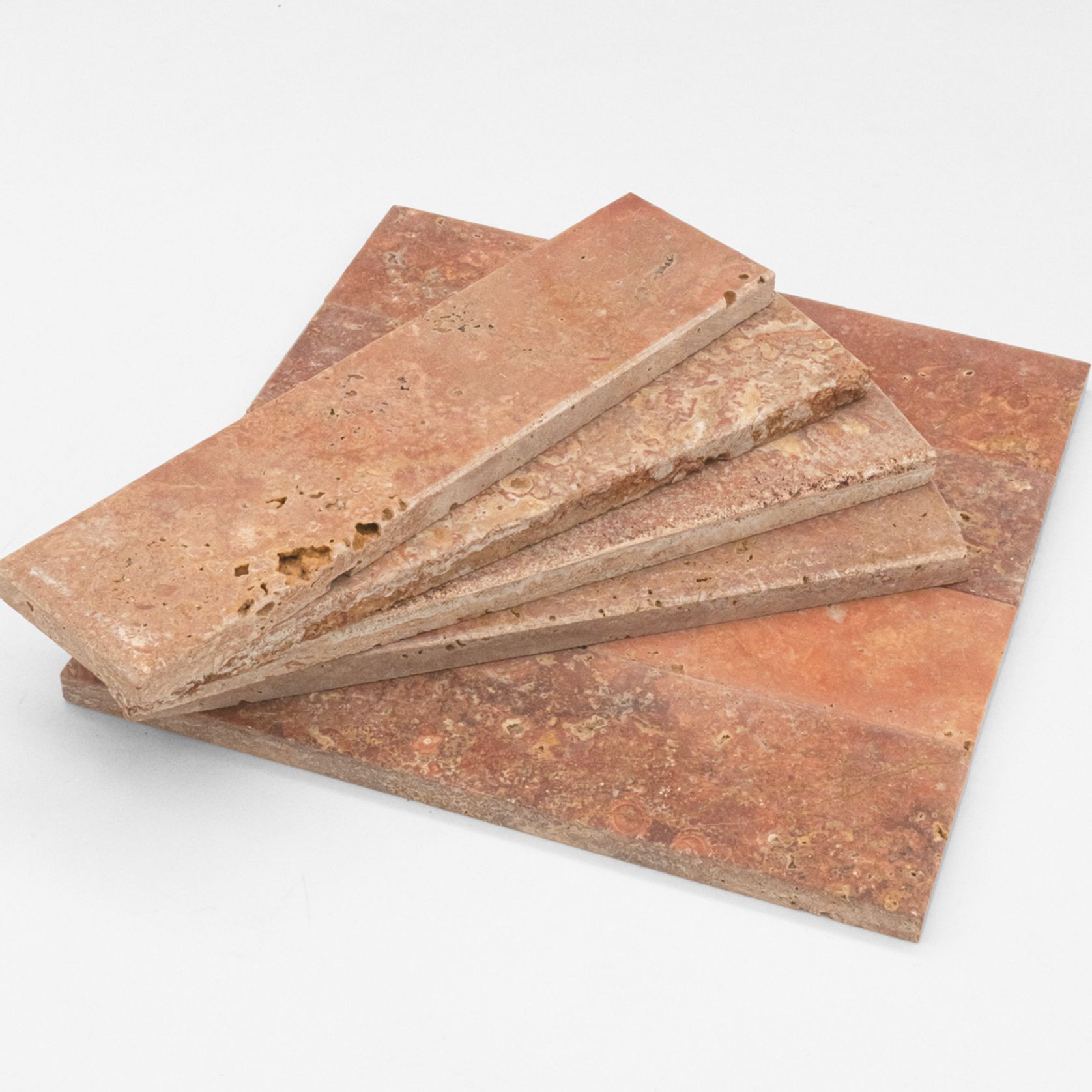 Pelae Red Travertine Subway gallery detail image