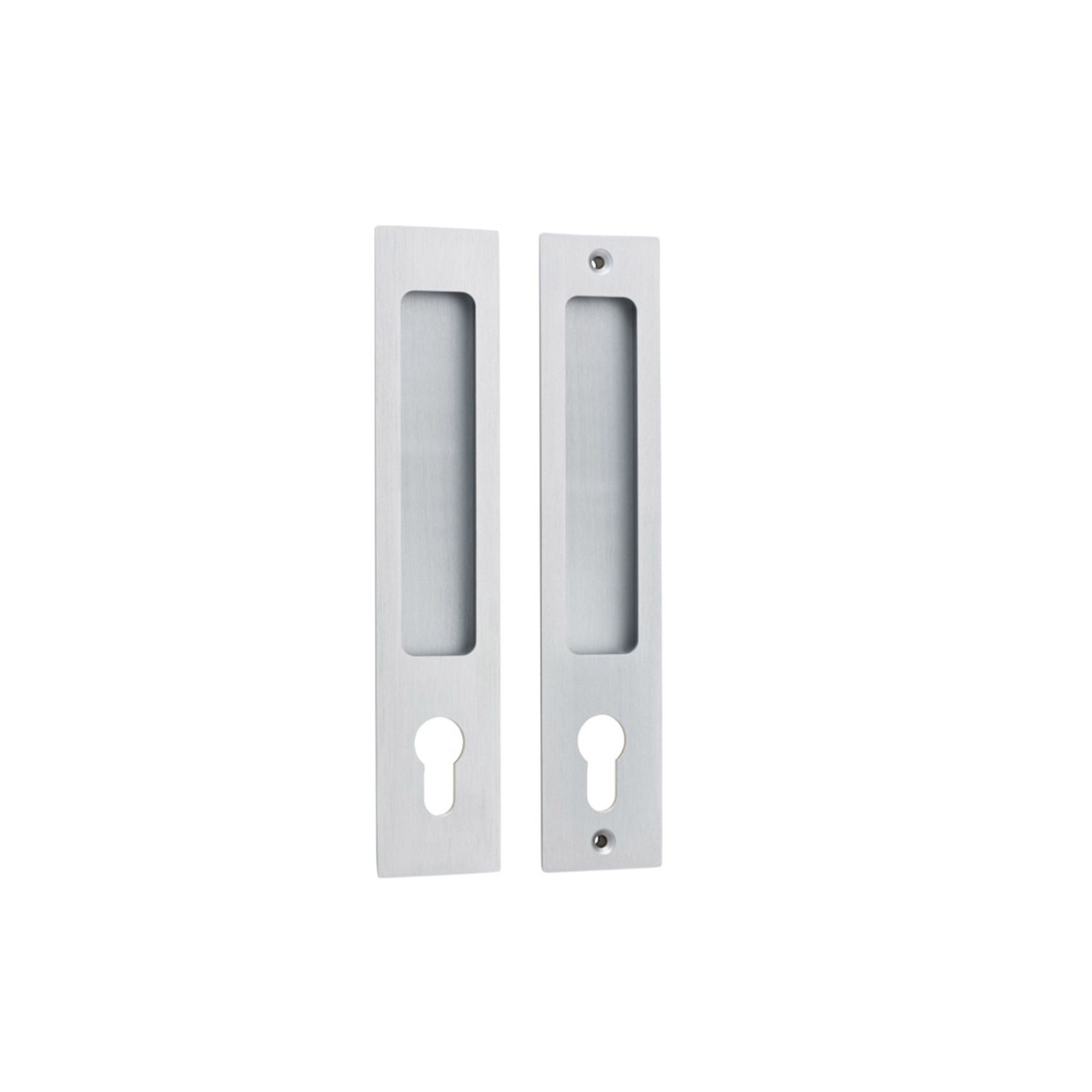 Sliding Door Pull Rectangular Euro Lock gallery detail image