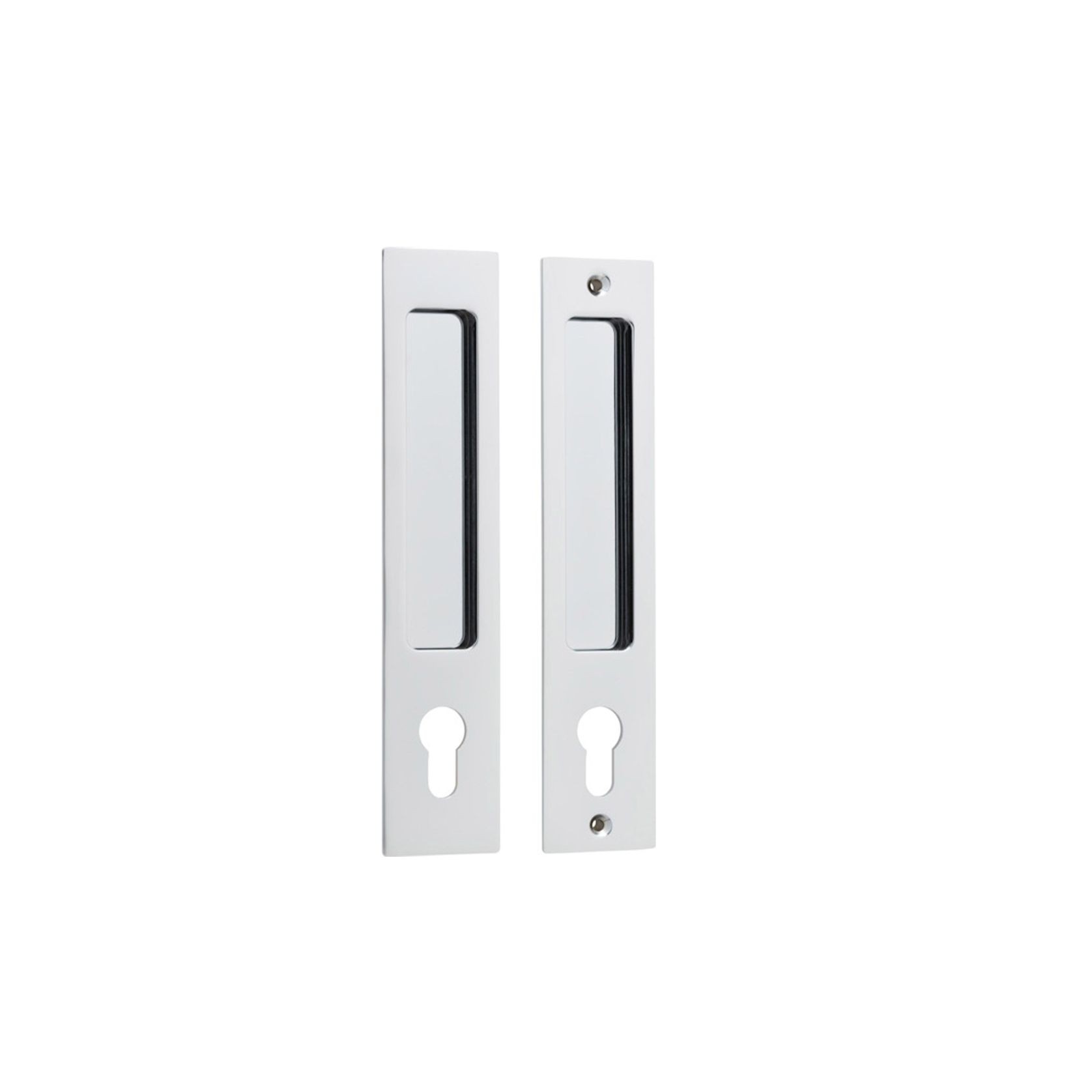 Sliding Door Pull Rectangular Euro Lock gallery detail image