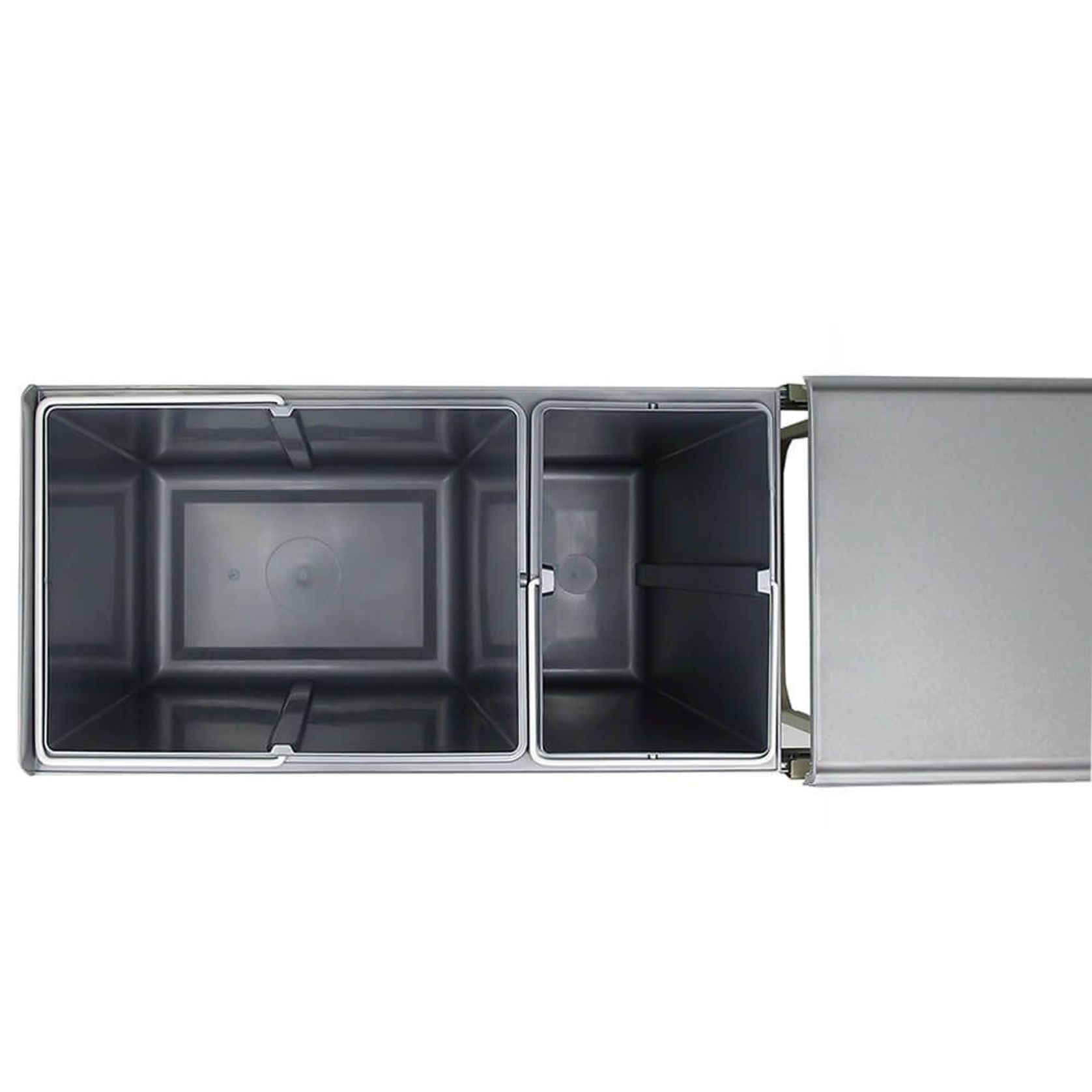 Domestique 30L Twin Slide Out Slim Concealed Waste Bin - 300mm Cupboard gallery detail image