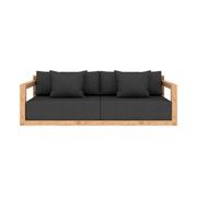 Ibis Outdoor Teak Three Seater Sofa gallery detail image