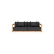 Ibis Outdoor Teak Three Seater Sofa gallery detail image