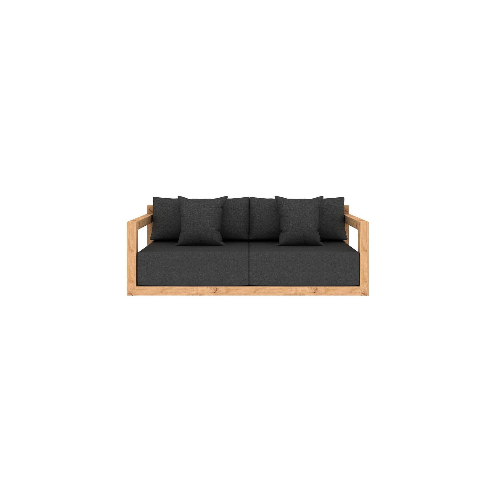 Ibis Outdoor Teak Loveseat Sofa gallery detail image