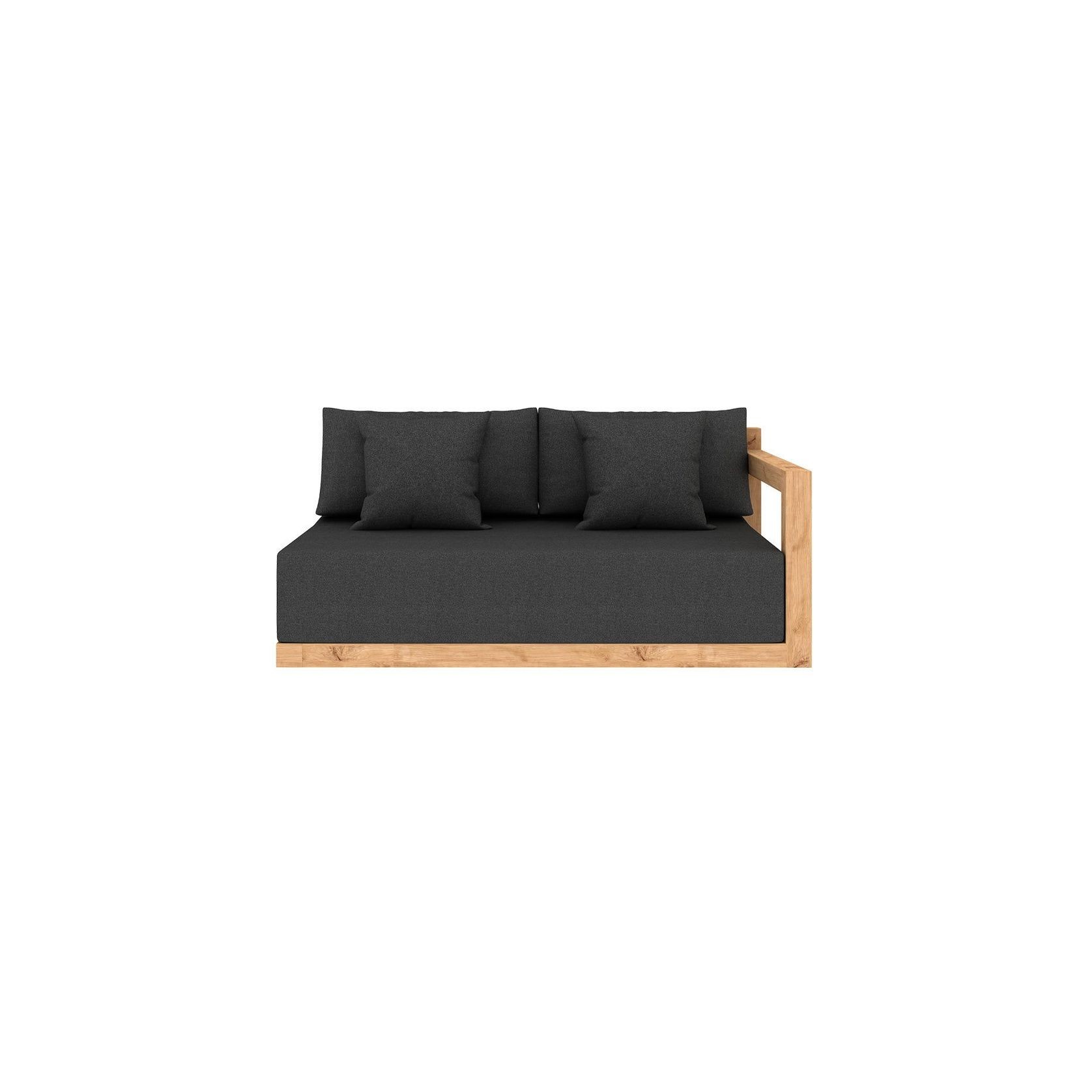Ibis Outdoor Teak Left Arm Sofa gallery detail image