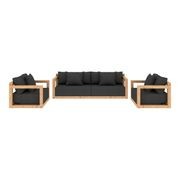 Ibis Outdoor Teak Left Arm Sofa gallery detail image