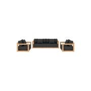 Ibis Outdoor Teak Left Arm Sofa gallery detail image