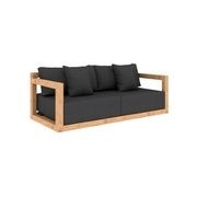Ibis Outdoor Teak Loveseat Sofa gallery detail image