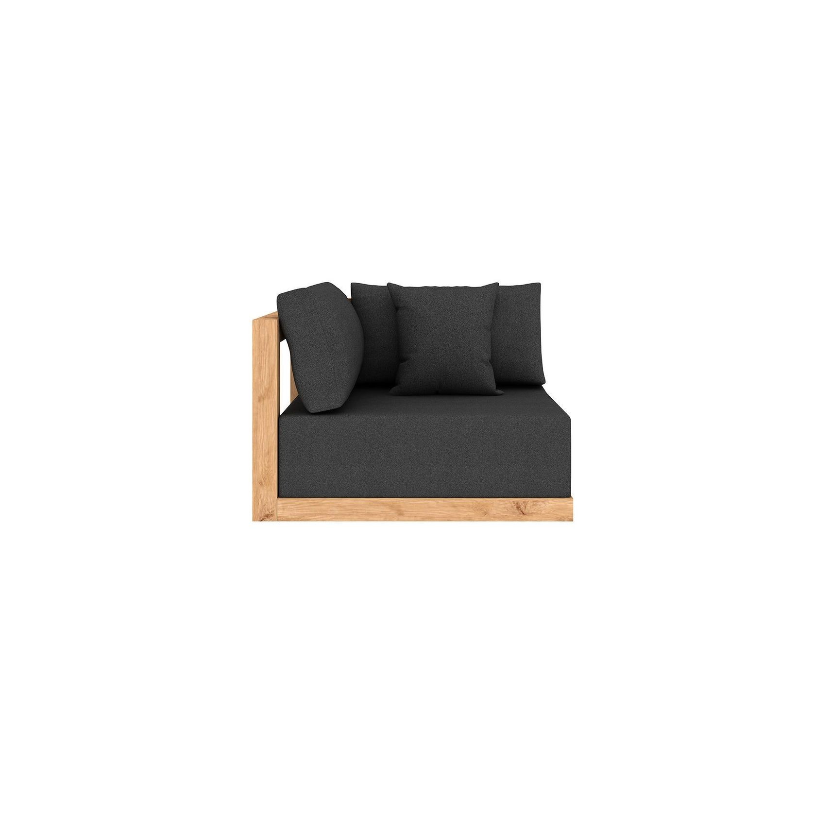 Ibis Outdoor Teak Corner Sofa gallery detail image