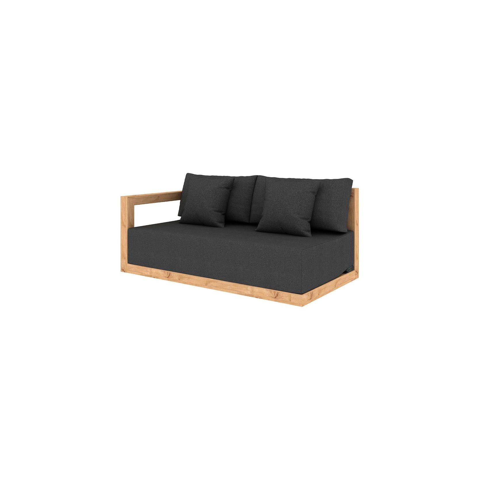 Ibis Outdoor Teak Right Arm Sofa gallery detail image