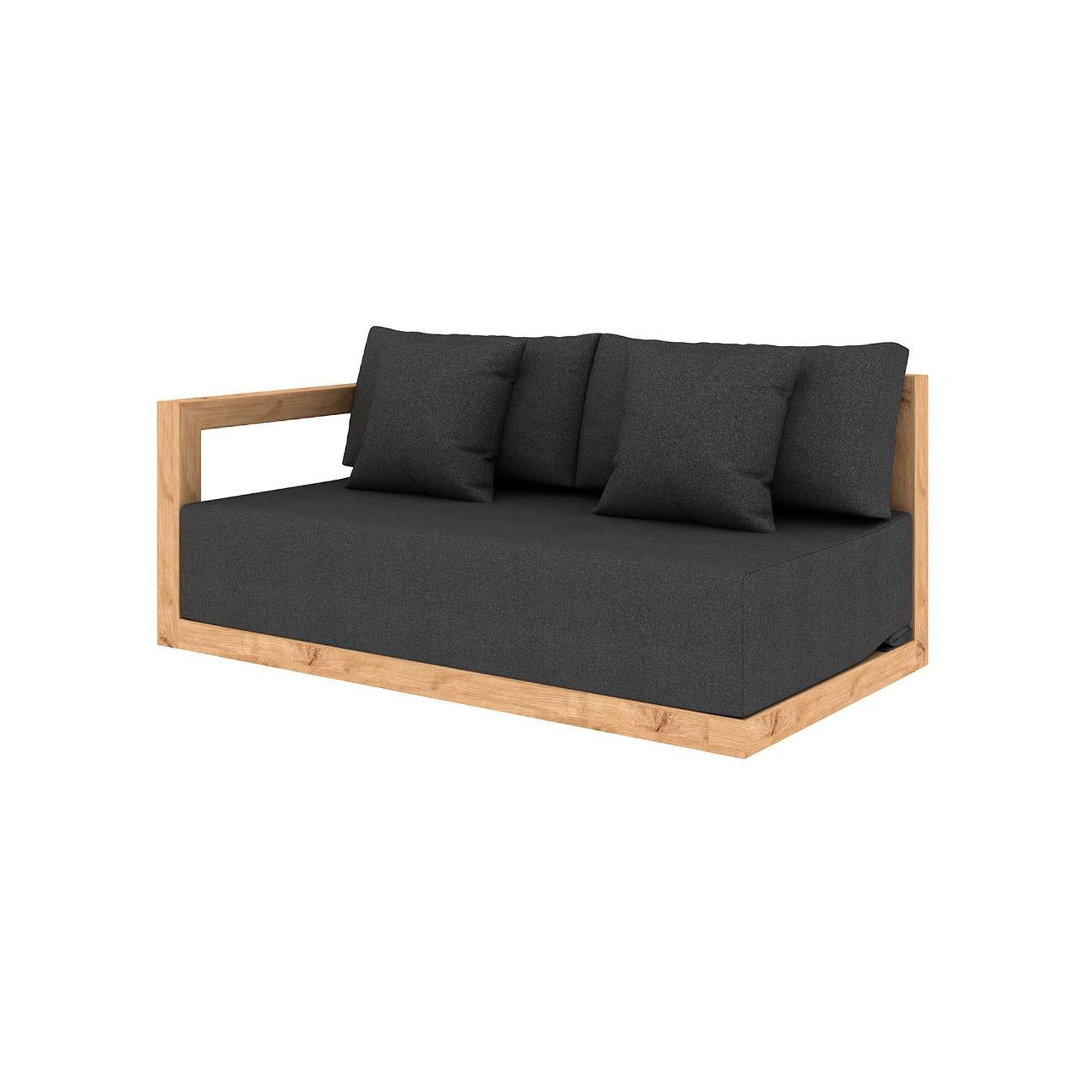 Ibis Outdoor Teak Right Arm Sofa gallery detail image