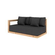 Ibis Outdoor Teak Right Arm Sofa gallery detail image
