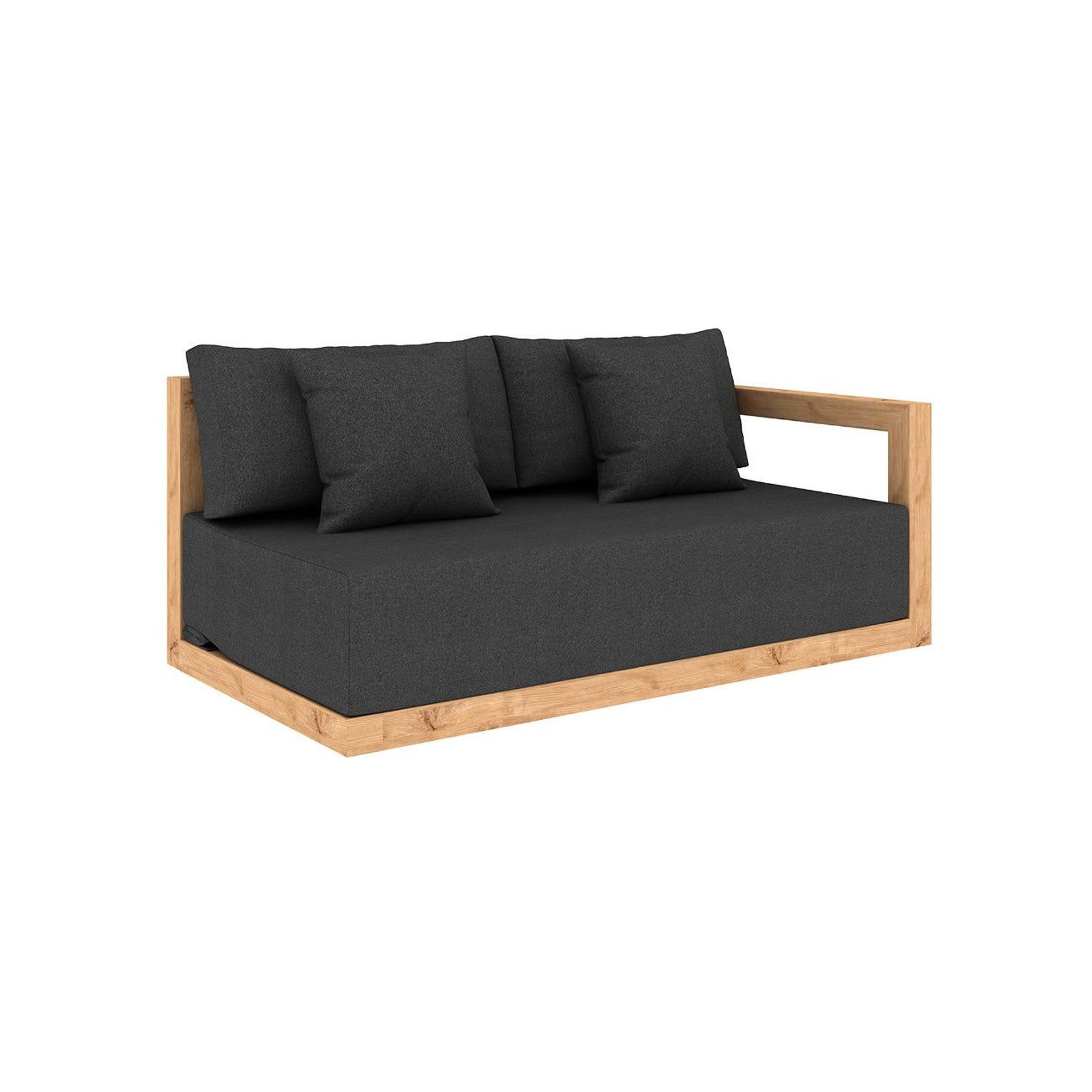 Ibis Outdoor Teak Left Arm Sofa gallery detail image