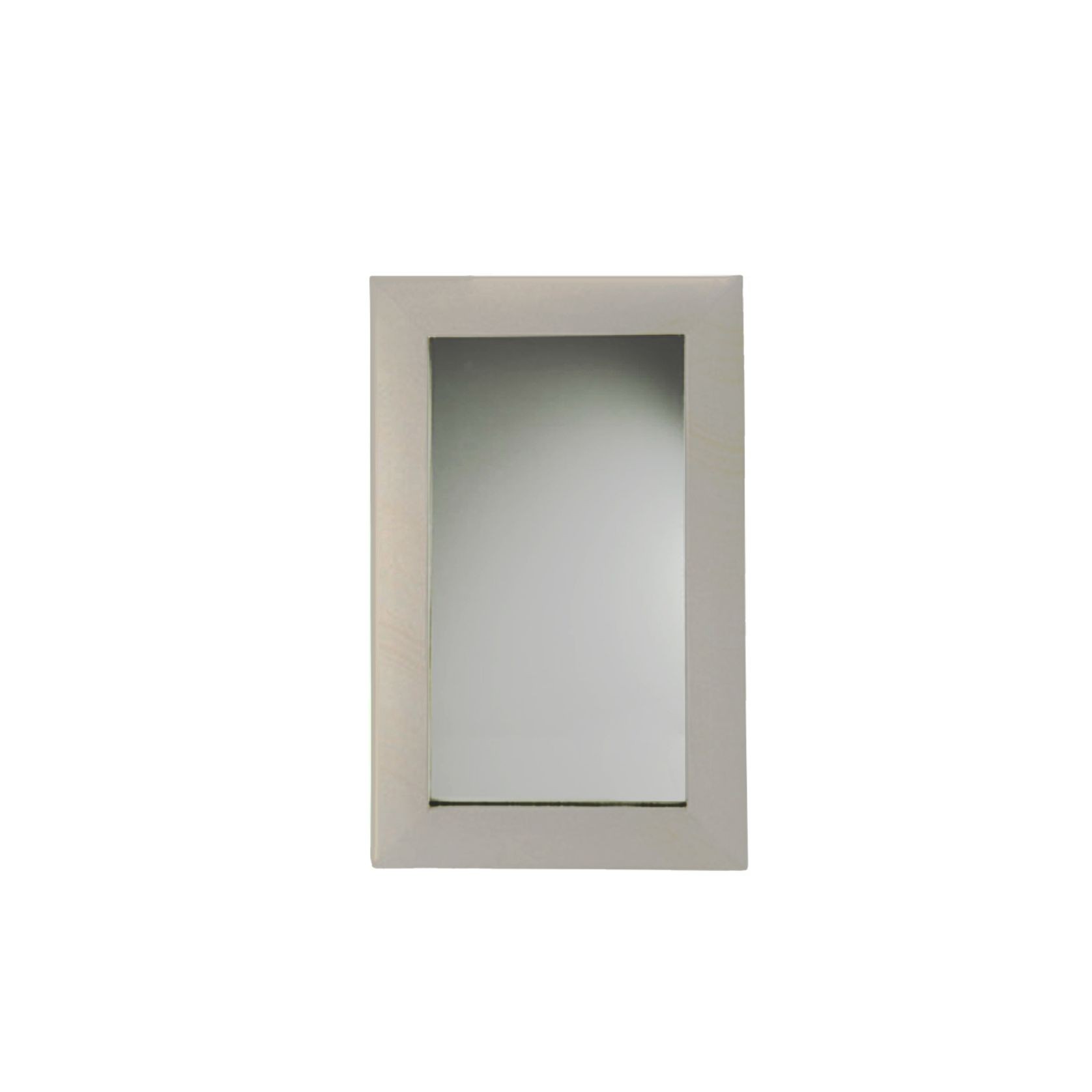 Solid Limestone Bathroom Wall Mirror - Matte Stone Finish gallery detail image
