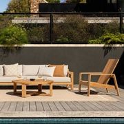 Baya Sonnet In & Outdoor Cushion - Almond gallery detail image