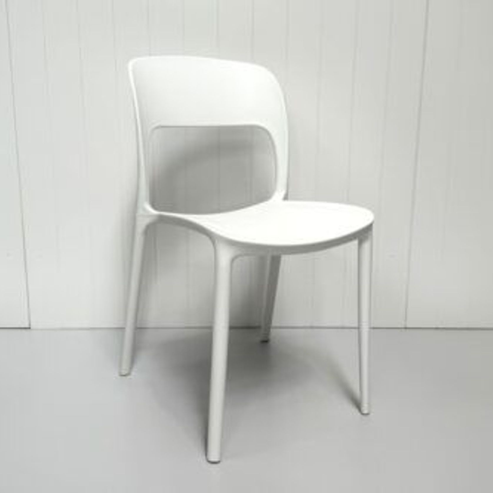 Sophie Resin Dining Chair - White gallery detail image