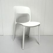 Sophie Resin Dining Chair - White gallery detail image