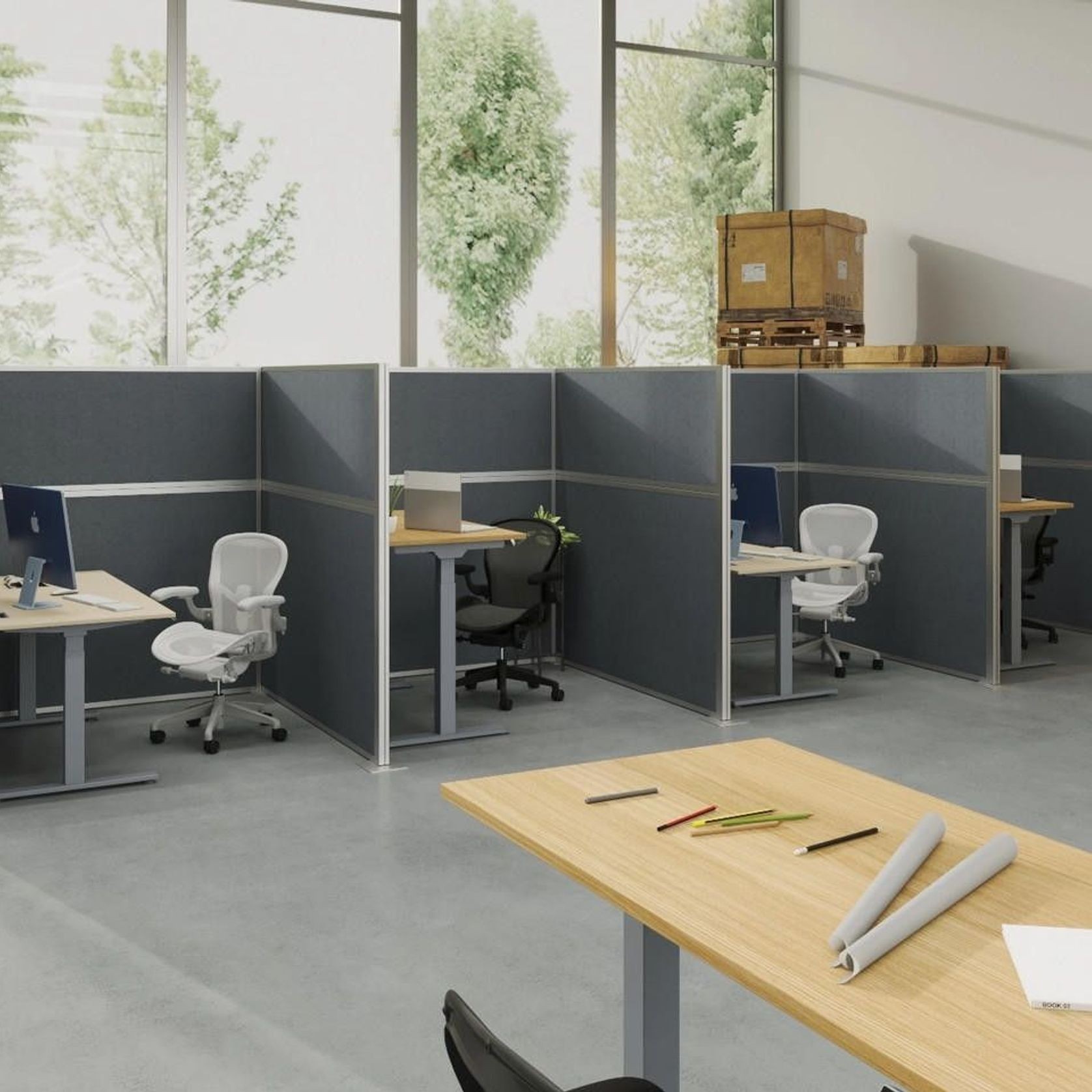 Hush Panel™ Customisable Acoustic Pods gallery detail image