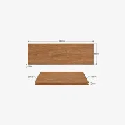 Tasmanian Oak Veneer T&G Wall Panel UV-Coated A/BB gallery detail image