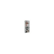 1875H x 930W x 425D 4 shelves Colour - White gallery detail image