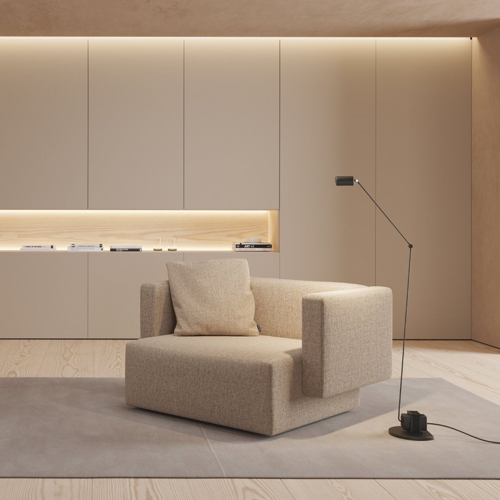 Step Armchair - Narrow Armrest gallery detail image