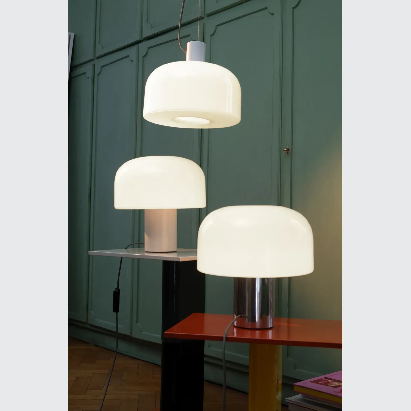Bellhop Glass T Table Lamp by Flos gallery detail image