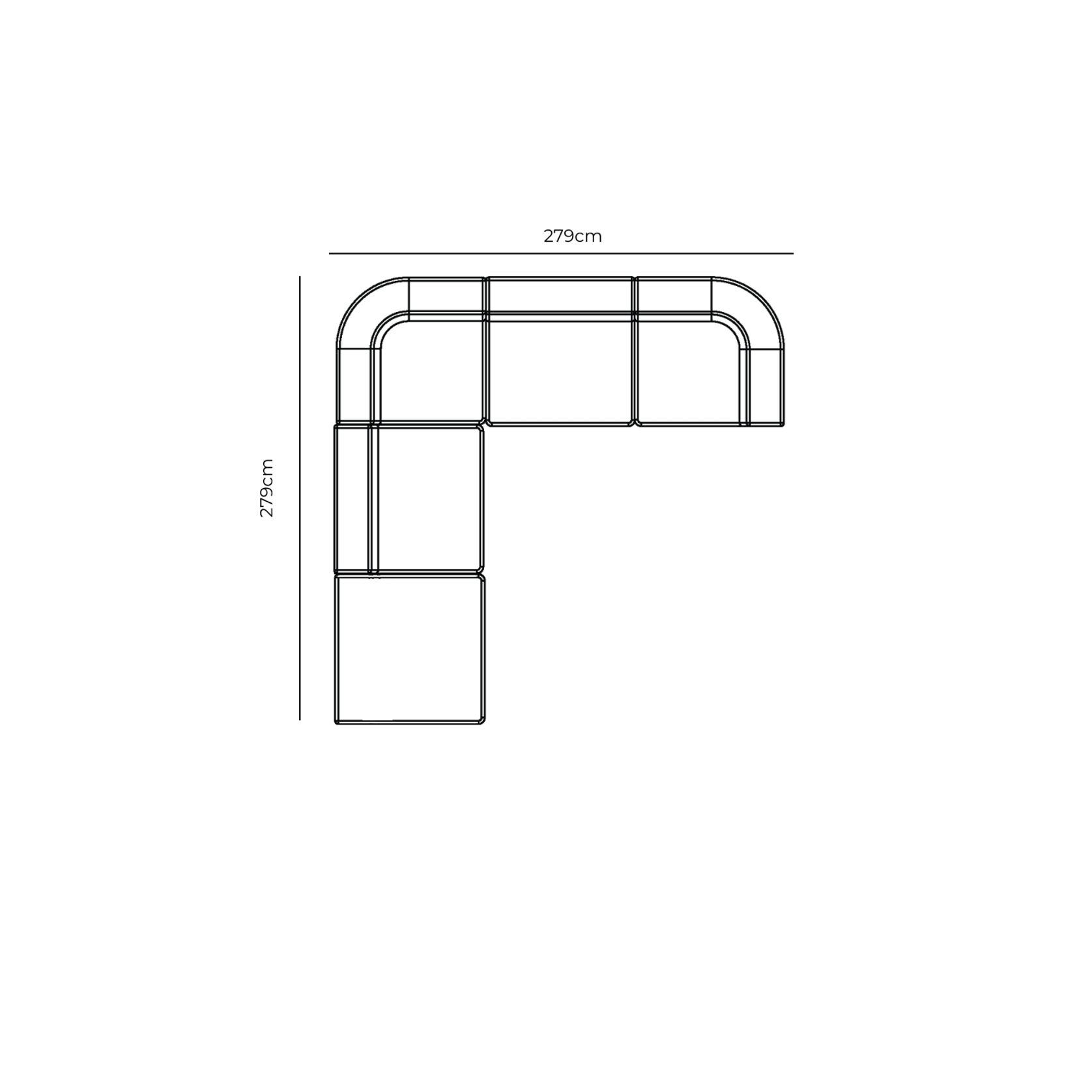 Stretch Open Corner Sofa - Fossil Eucalyptus gallery detail image