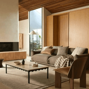 Weave Home Giovanni Cushion - Cocoa | Bouclé Houndstooth gallery detail image