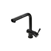 Sigge - Stainless Steel Kitchen Mixer Tap With Pull-Out - Satin Black Finish gallery detail image