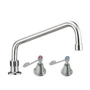 Stainless Steel Hob Mount and Basin Stops with Spout gallery detail image