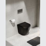 Flow Typhoon Wall Hung Toilet Suite | Chrome Button gallery detail image