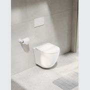 Flow Typhoon Wall Hung Toilet Suite | Matte White Btn gallery detail image