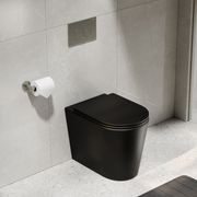 Pure Typhoon Inwall Toilet Suite | Brushed Nickel Btn gallery detail image