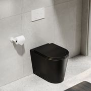 Pure Typhoon Inwall Toilet Suite | Matte White Button gallery detail image