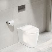 Pure Typhoon Inwall Toilet Suite | Chrome Button gallery detail image