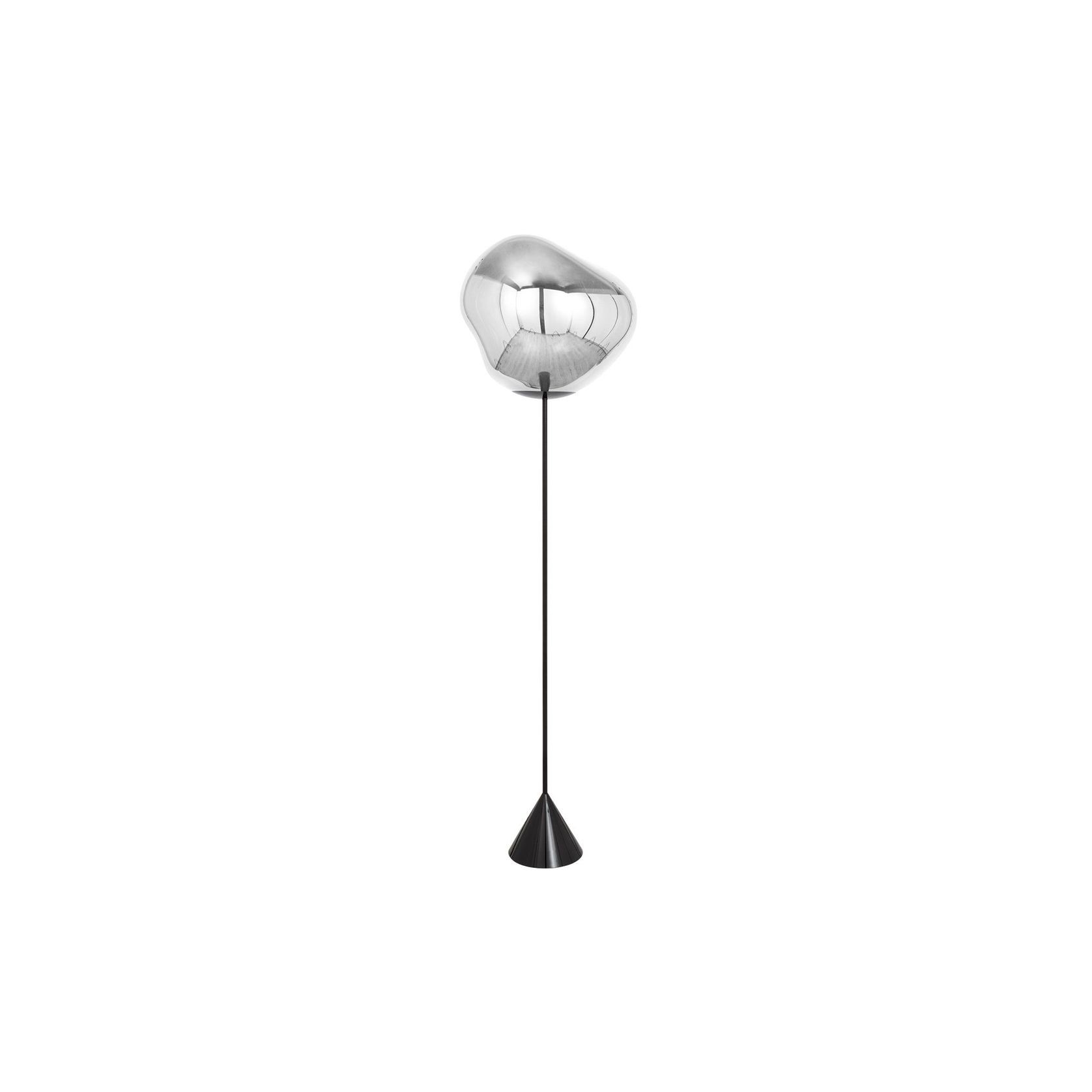 Tom Dixon | Melt Floor Lamp | Cone Slim | Chrome gallery detail image