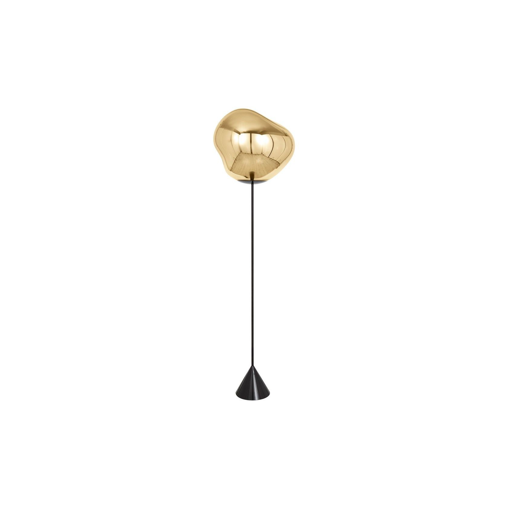 Tom Dixon | Melt Floor Lamp | Cone Slim | Gold gallery detail image