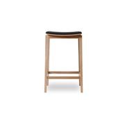 Stockholm Kitchen Stool - Natural Oak - by TON gallery detail image