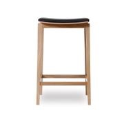 Stockholm Kitchen Stool - Natural Oak  - by TON gallery detail image