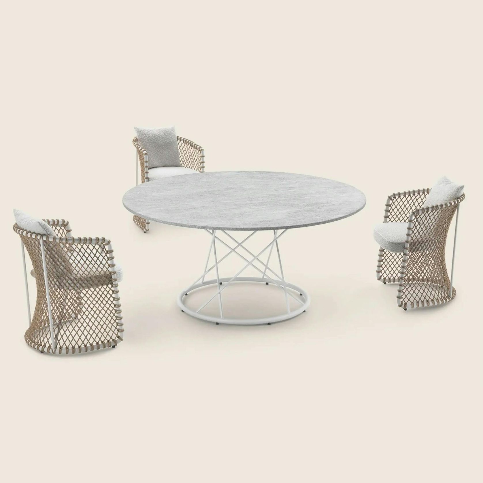 Torcello Outdoor Dining Table By Flexform gallery detail image