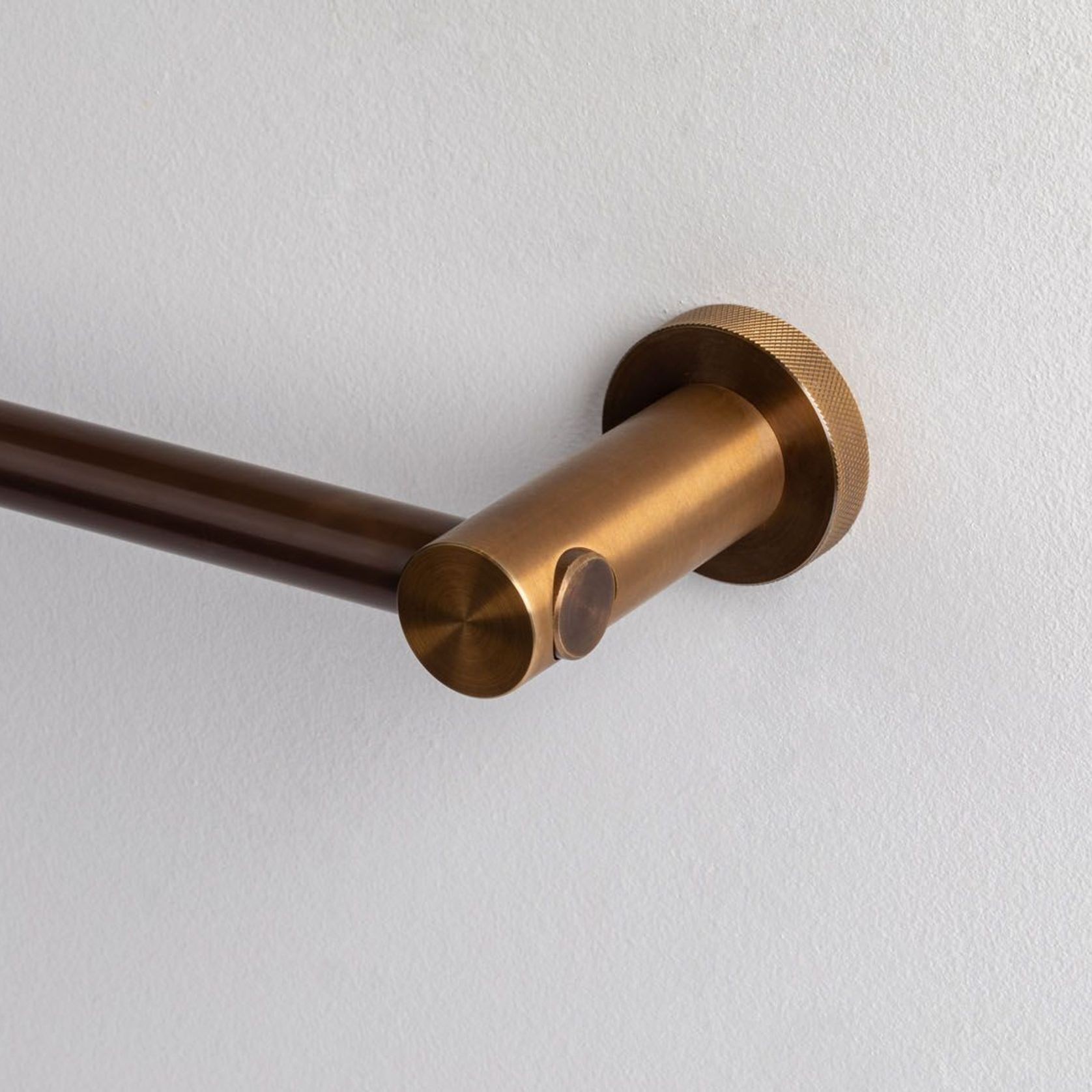 Maddox Towel Rail - 600mm Aged Bronze gallery detail image