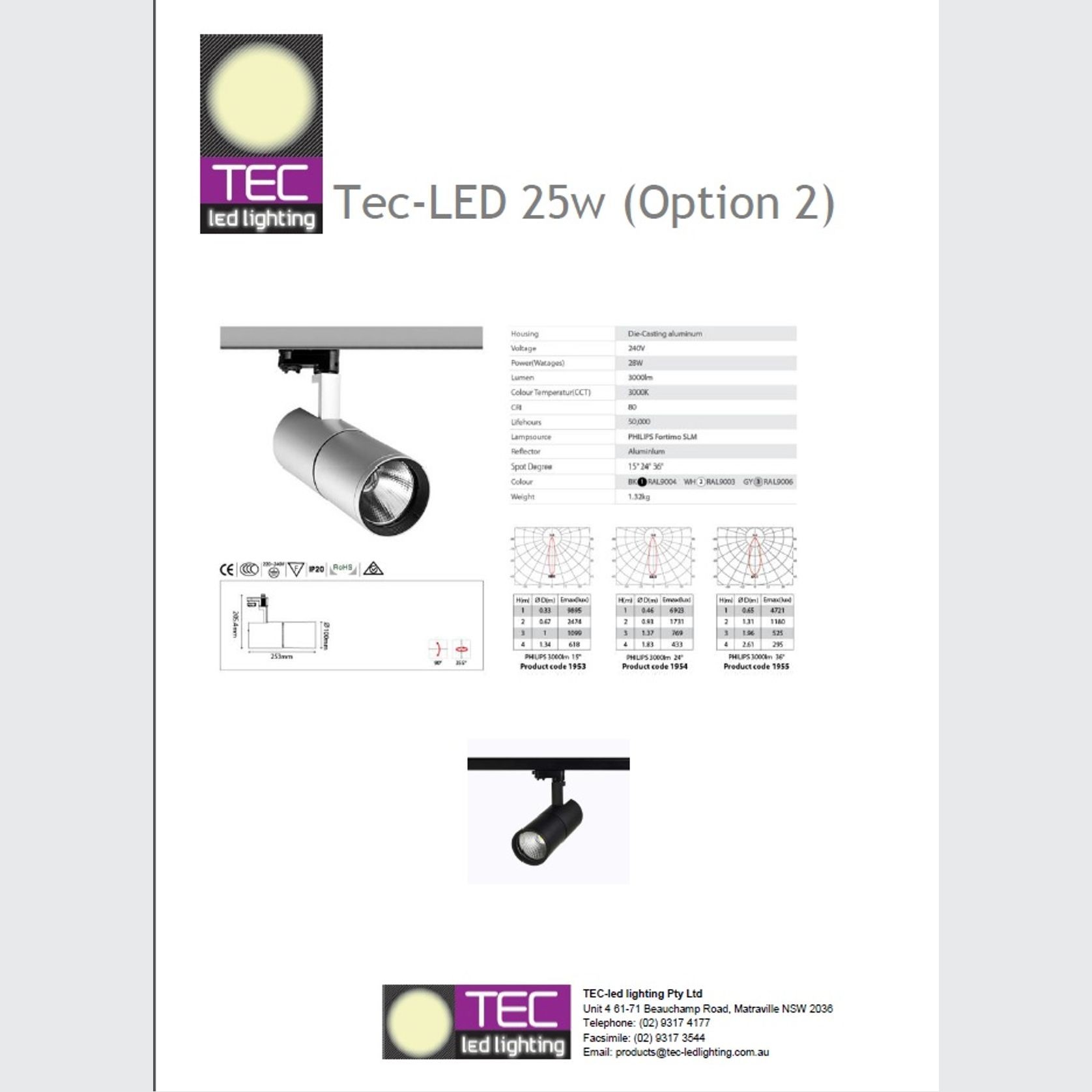 Tech Track Light gallery detail image