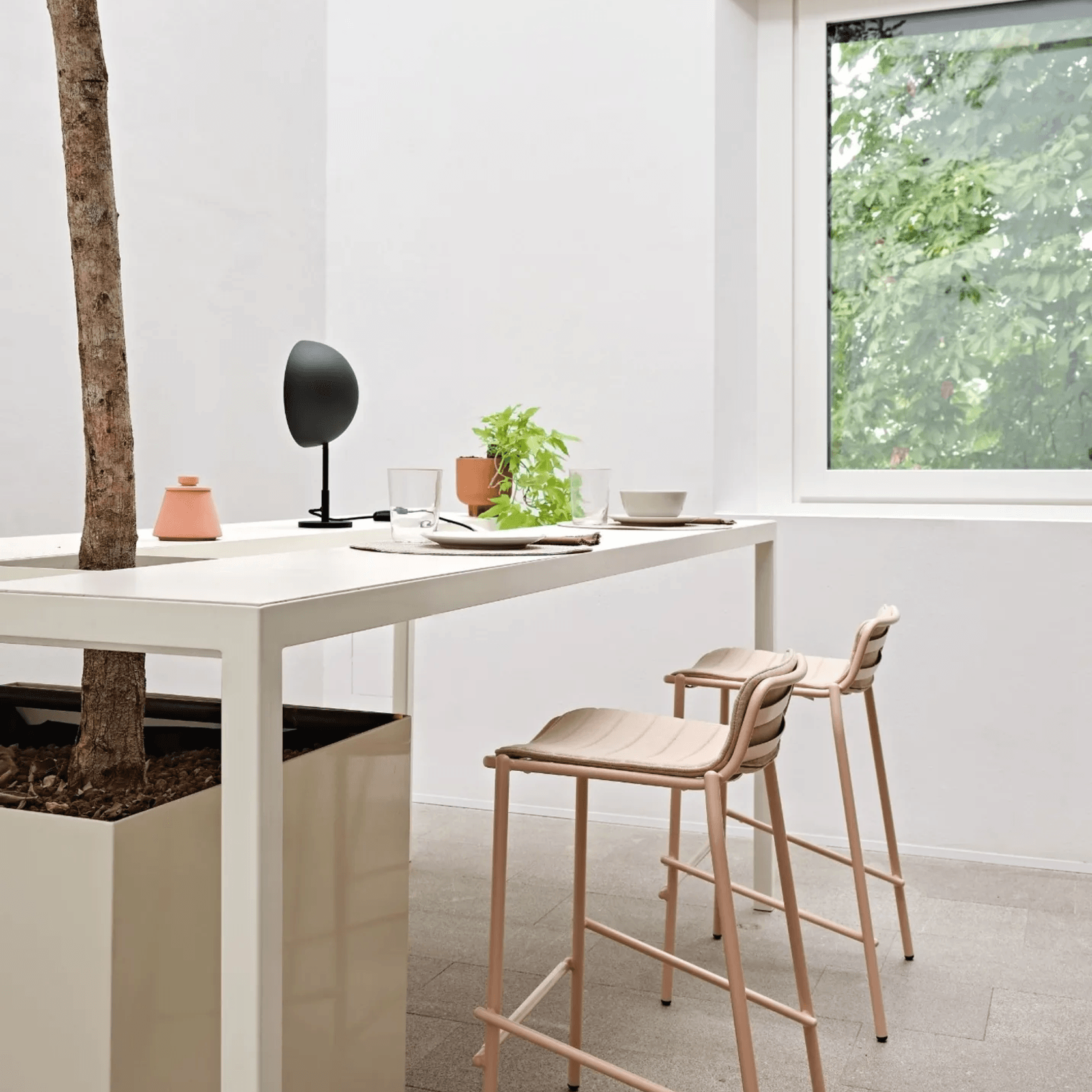 Trampoliere Outdoor Barstool gallery detail image