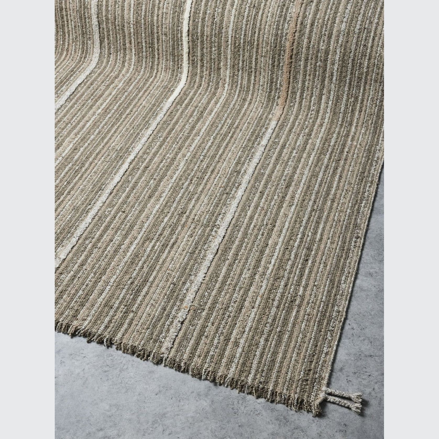 Tribe Home Inca Rug - Olive Brown | 100% NZ Wool gallery detail image