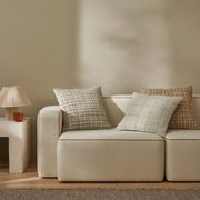 Weave Home Tripoli Cushion - Pearl | 50 x 50cm gallery detail image