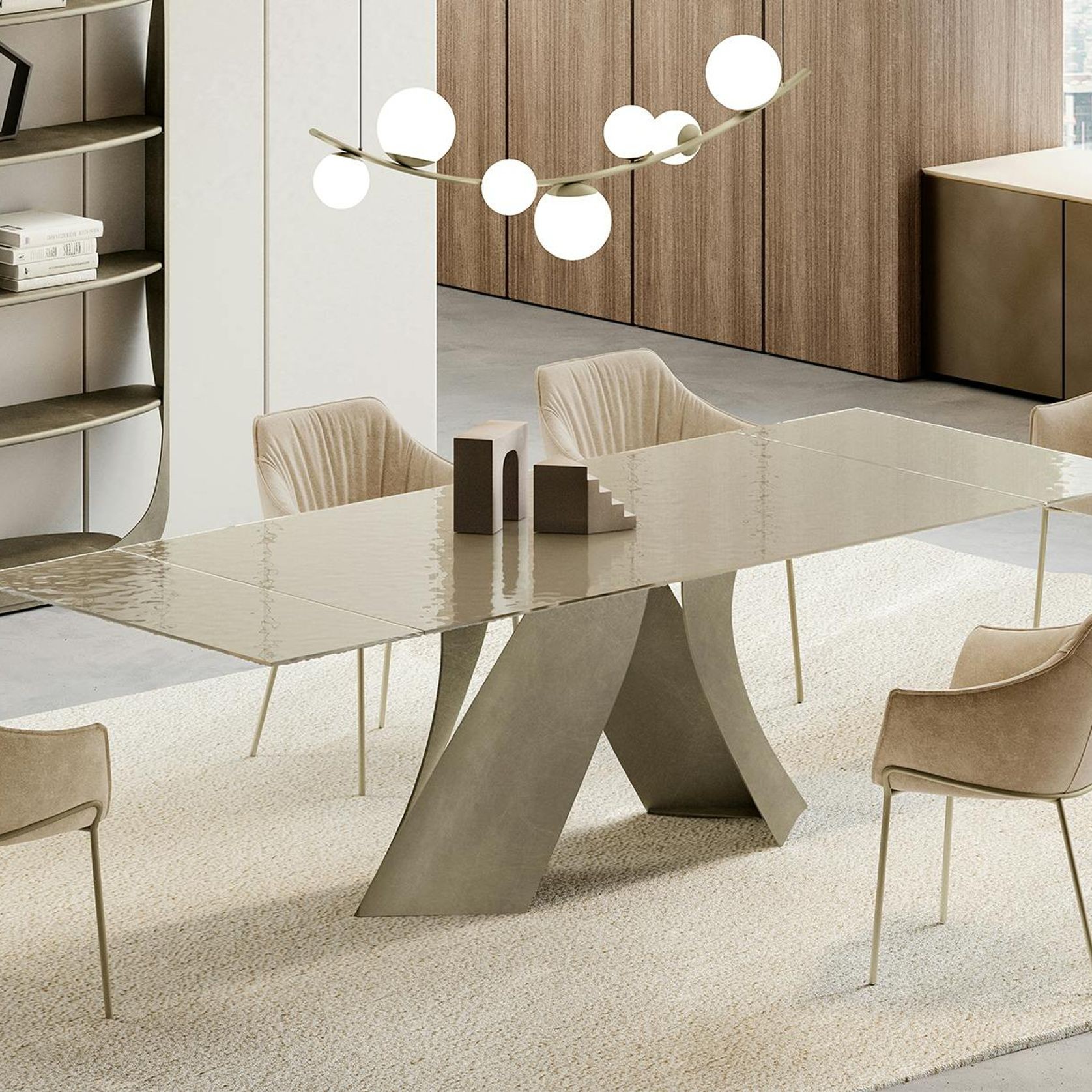 Twist Extendable Dining Table gallery detail image