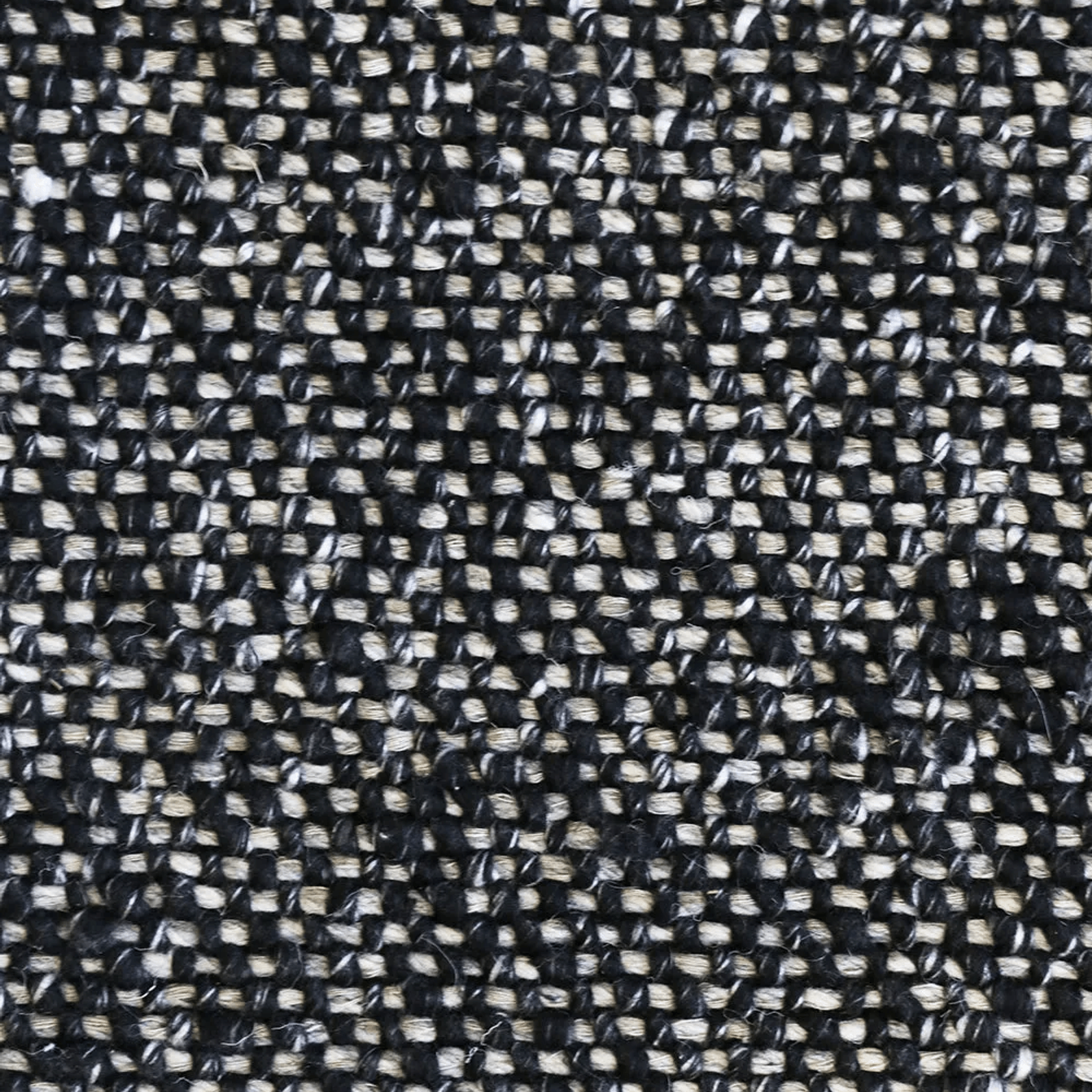 Baya Ulster Floor Rug - Black/Natural | Three Sizes gallery detail image