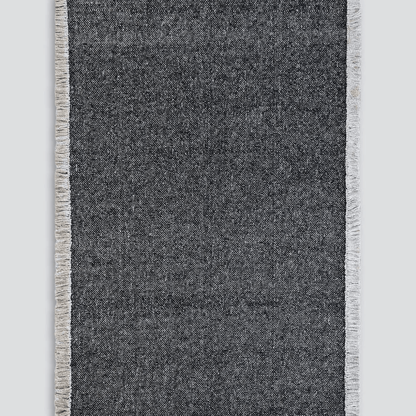 Baya Ulster Floor Rug - Black/Natural | Three Sizes gallery detail image